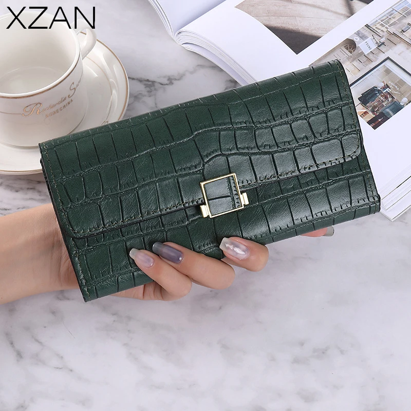 

Wallet For Women Long Cute Wallet PU Leather Women Wallets Fold-over Portefeuille Female Purse Clutch Cartera Muje Lady Clutch