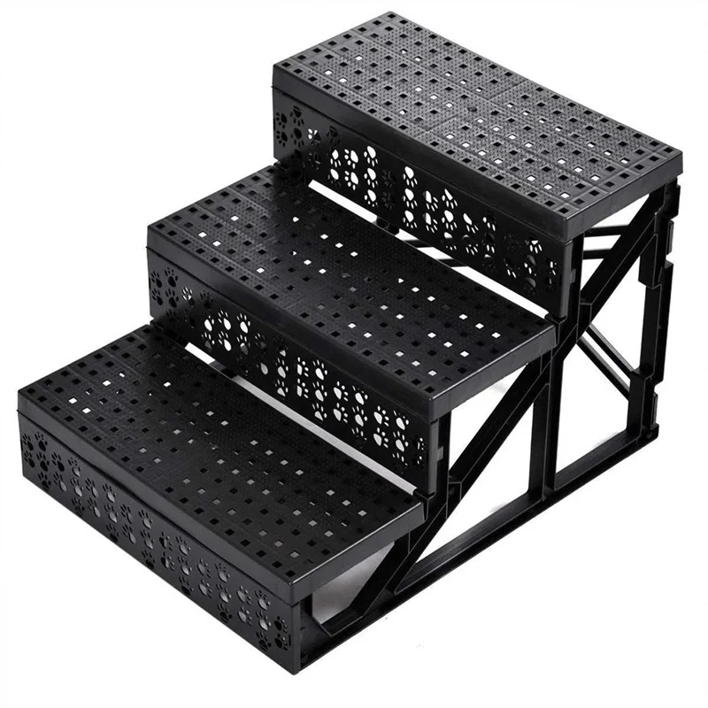 

Моющаяся лестница для маленьких собак, кошек, собак, дома, рампа для домашних животных, нескользящая Съемная лестница, 3 предмета, товары для ...