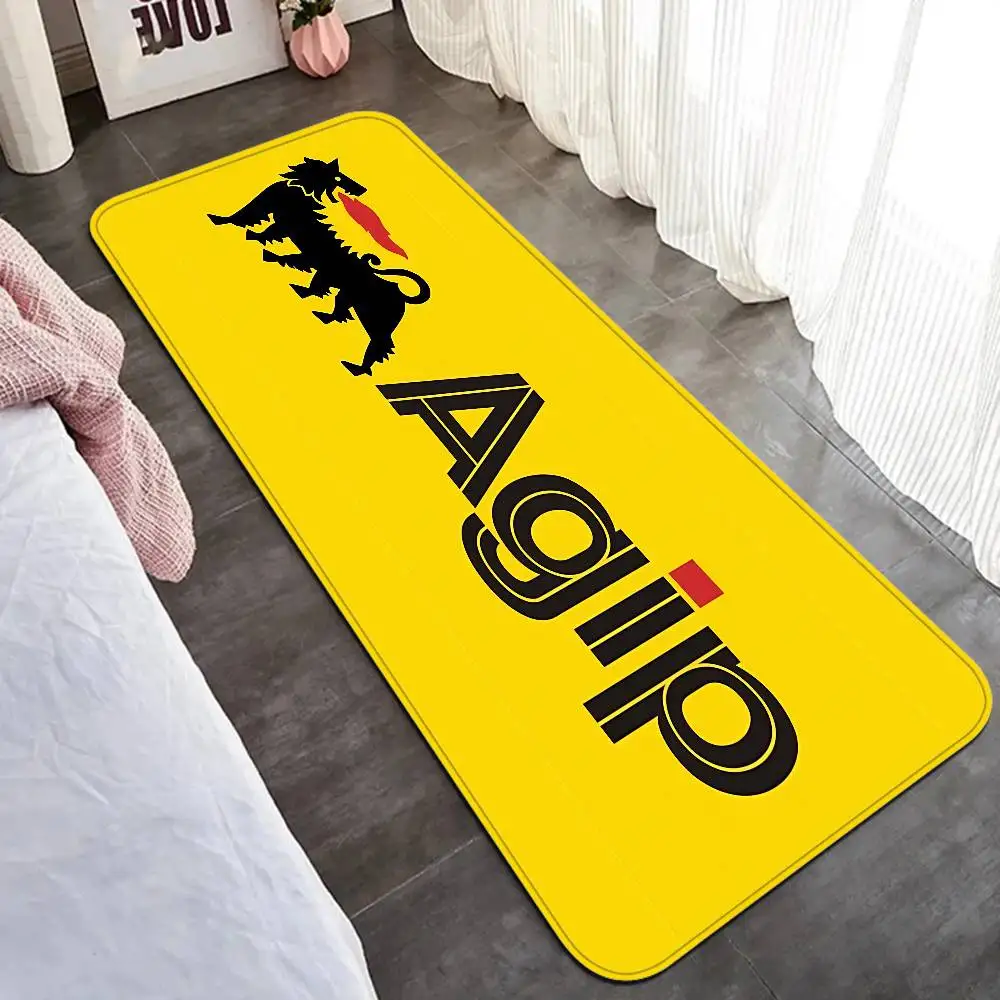 Коврик для ванной A-Agip E-Eni Racing Car, декоративный коврик для детской комнаты, спальни, балкона, противоскользящий придверный коврик, приветственный коврик для гостиной (art.: 3920db686eb8e) - 3920db686eb8e