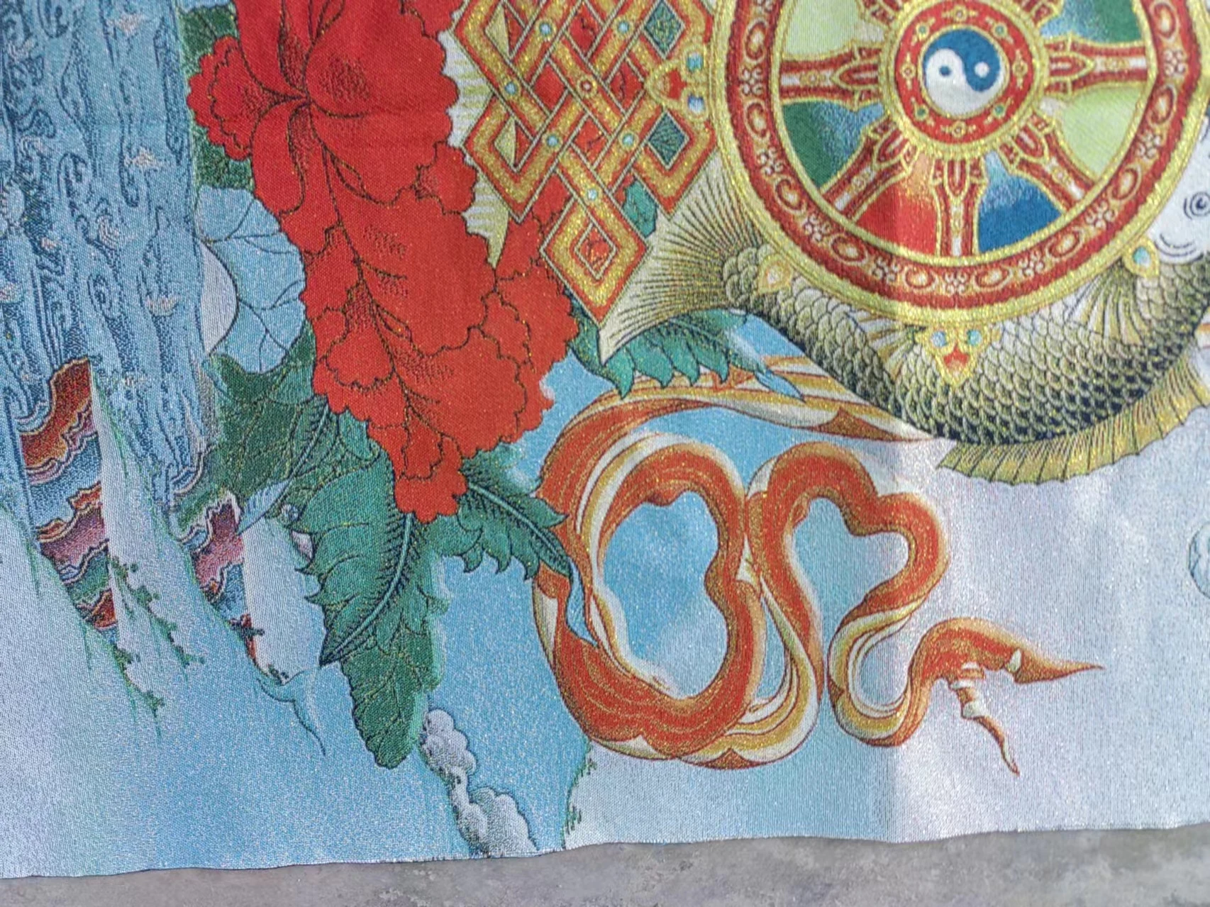 Буддийская жизнь дневная яркость история буддистской жизни тибетский Настенный