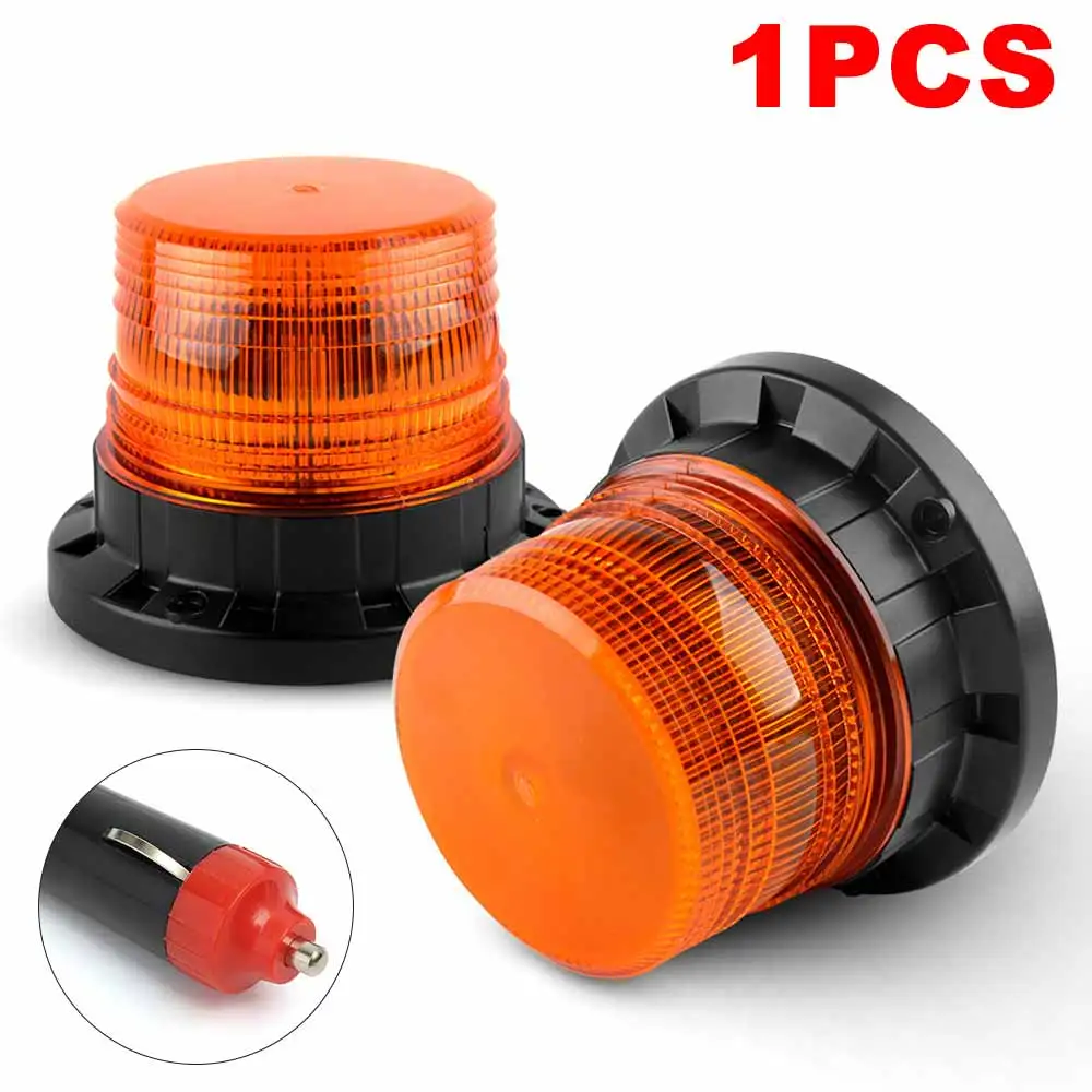 

Emergency Flash Strobe Lamp Car Rotating Traffic Safety Warning Lights School Indication Led Yellow Round Ceiling Box Flash Lamp