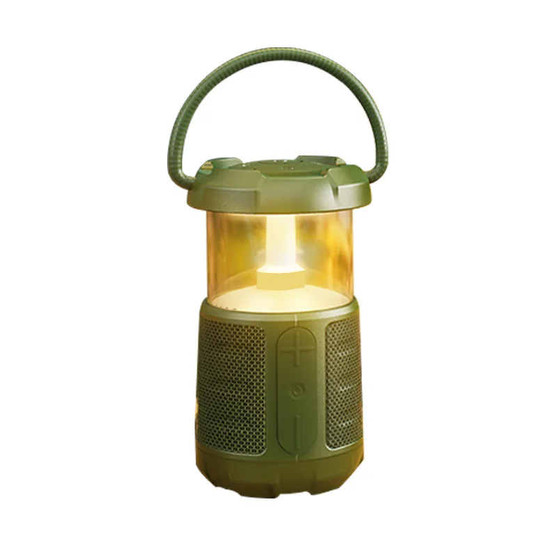 Внешний походный динамик с лампой атмосферы беспроводной Bluetooth портативный