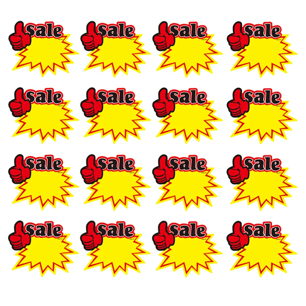 

Commodity Price Tag Promotional Sticker Mark Advertising Stickers Market Tags Shop