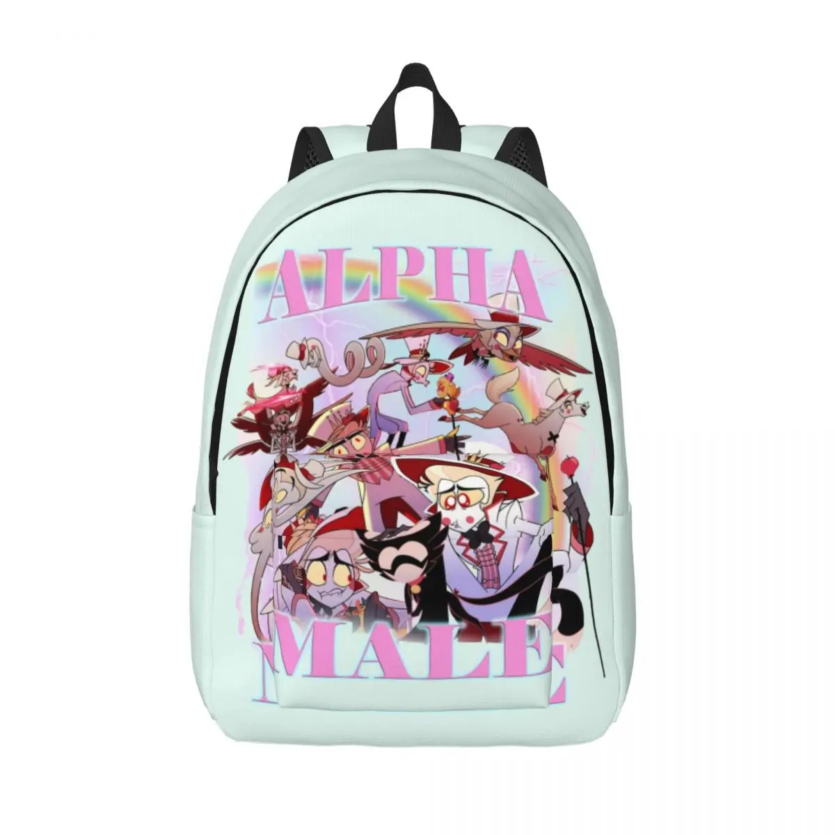 Винтажный Мужской рюкзак Альфа для подростков легкий студенческий походный