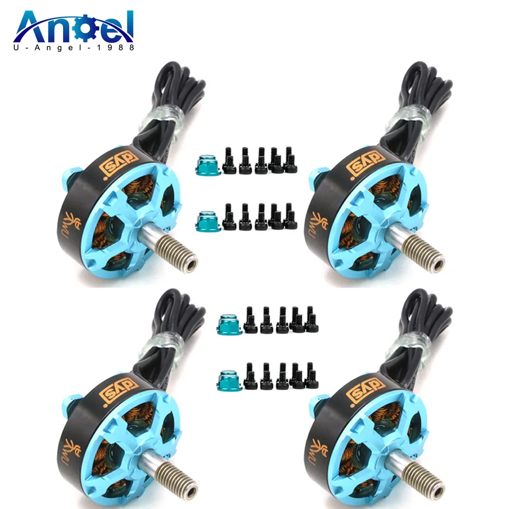 

1 / 2 / 4 шт. DYS Samguk серии Wu 2206 2400KV 2700KV 3-4S / 1750KV 4-6S бесщеточный двигатель CW для радиоуправляемых моделей мультикоптеров рама