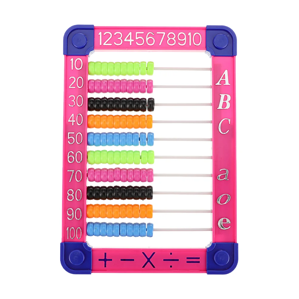 

Abacus математическая игрушка для детей, развивающие игрушки, обучающие цифры, бусины Abicus, рассчитать детскую рамку, вспомогательные инструме...