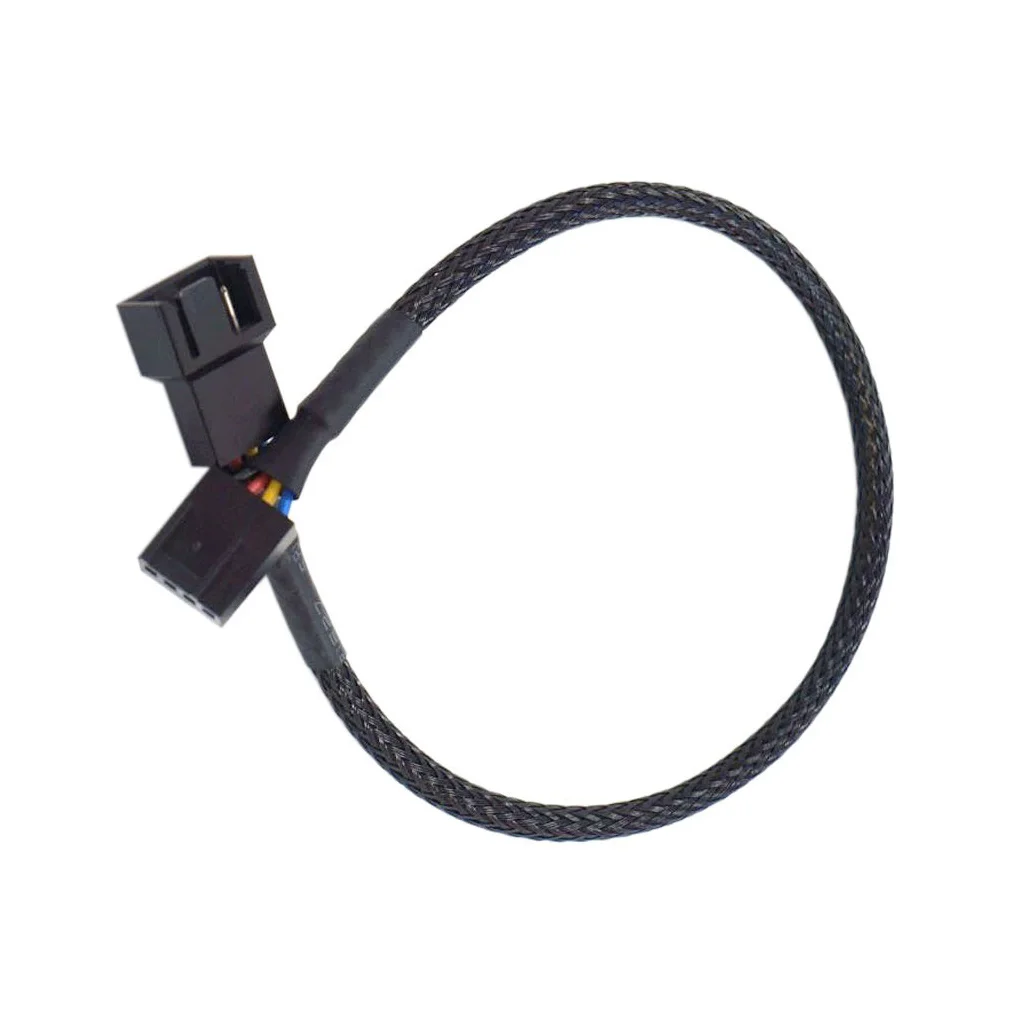 

Computer Case Fan Extension Cable Replacement 4pin Power Cord Accessories