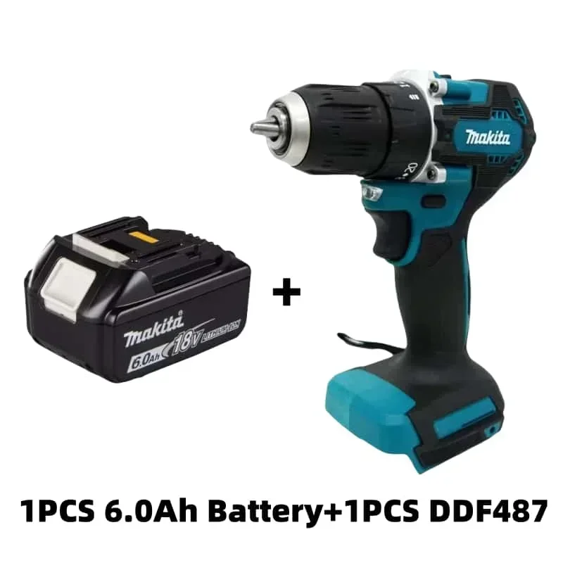 

Аккумуляторная дрель Makita DDF487 18В