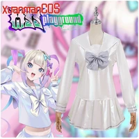 game needy girl overdose angel chan kangel cosplay costume full set school uniform skirt azusagawa sakuta women dress