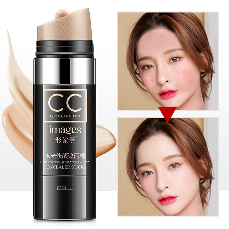 

Images Water Gloss Repair Concealer Stick Brightening Waterproof Air Cushion BB Cream Non-Fading Contouring CC Stick Cosmetics