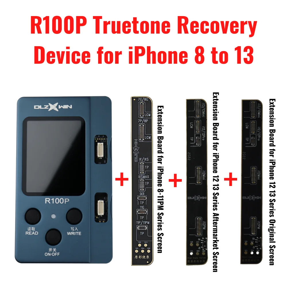 Enlarge DLZXWIN R200 & R100P Multifunctional Truetone Recovery Device For iPhone 8 to 13