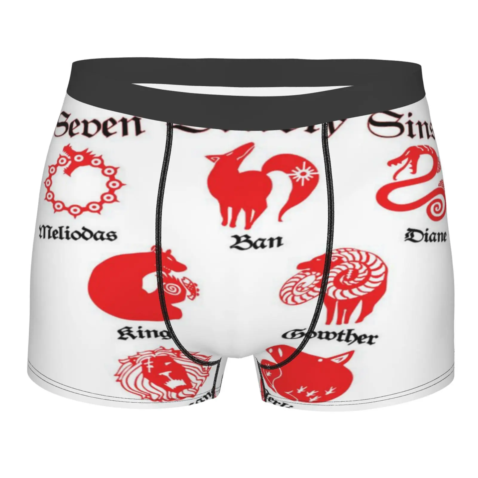 

Seven Deadly Sins 3468 Boxer Briefs Men Sexy Clothing Women Sexy Girls Underwear Mens Mens Lot Set Men Men Low Mens With Pouch