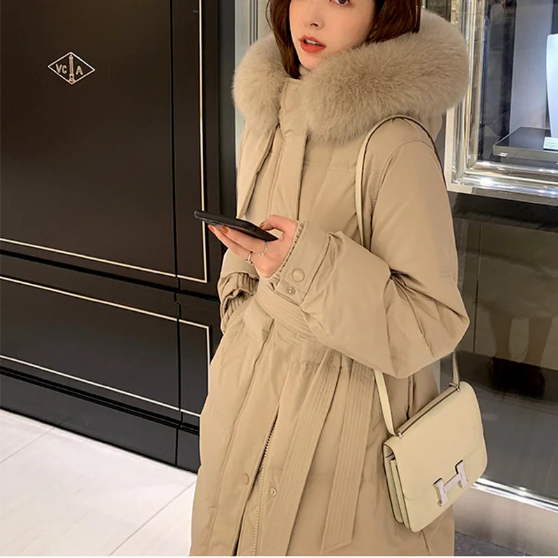 2023 Autumn New Fashion Women's Parka Coat Casual Windbreaker Down Jacket Women's Down Jacket Hooded Basic Coat Female Jacket