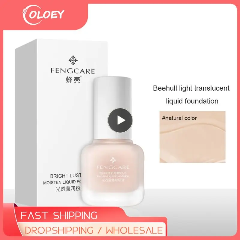 

Liquid Foundation Concealer Full Coverage Base Makeup Matte Brighten Moisturizing Lasting Face Foundation Cosmetics 30ml TSLM1