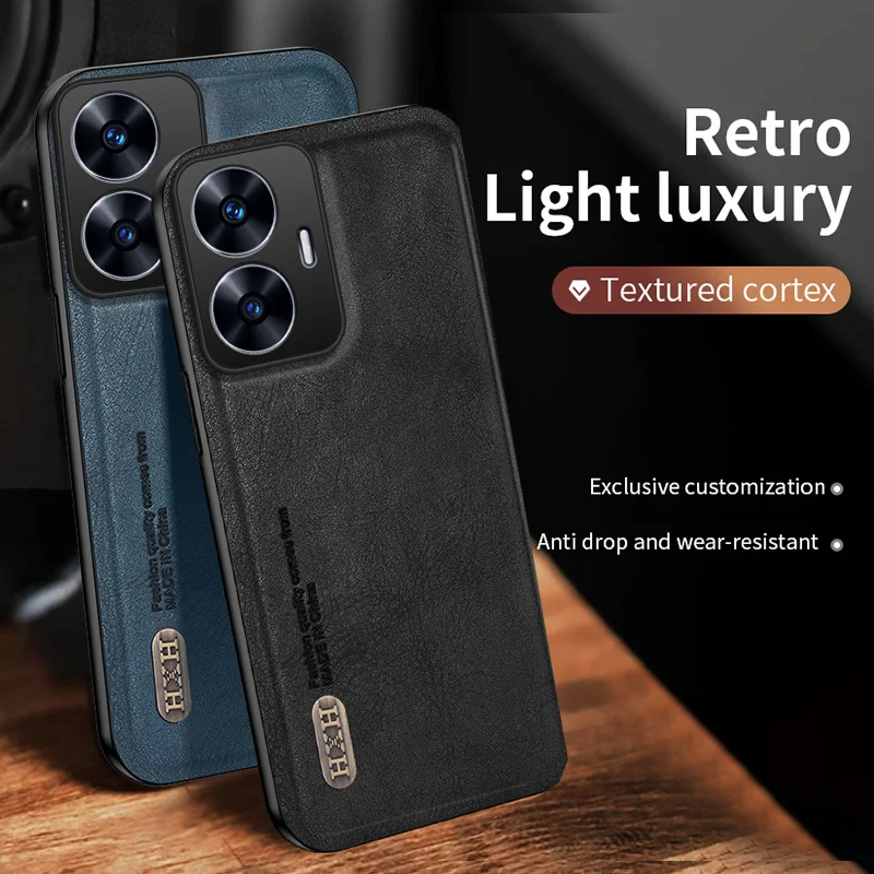 

Magnetic Suction Case For Realme C53 C55 N53 N55 High Quality Matte Retro Frosted Shockproof Full Protection Cover