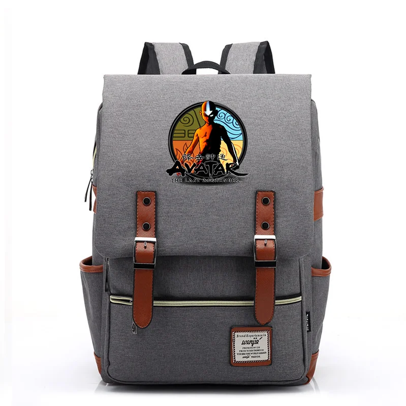

Avatar The Last Airbender Backpack Boys Girls School Bag Teenager Laptop Bag Women Men Backpacks Casual Travel Rucksack Mochila