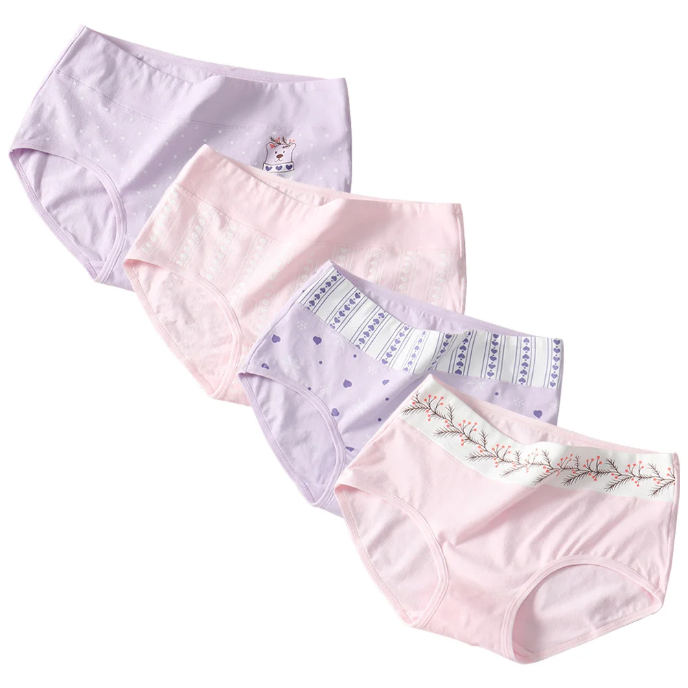 

Cotton Triangle Underpants Calzones Sin Costura Para Mujer Student Briefs