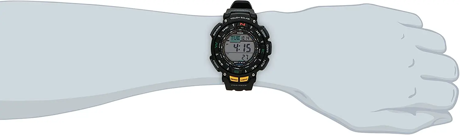 Мужские 100% оригинальные сертифицированные мужские спортивные часы с ЖК-дисплеем