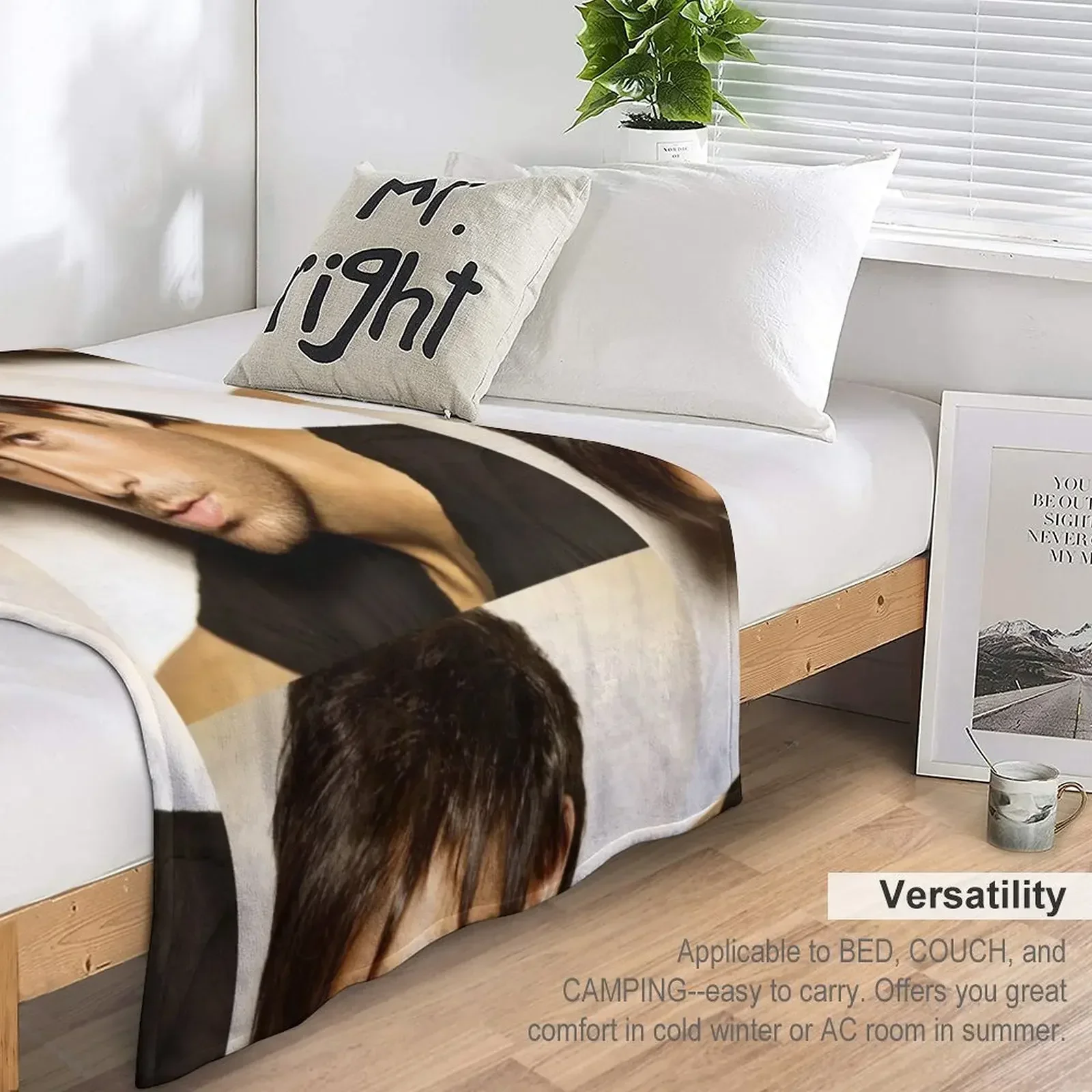 Одеяло rumahuya enрике иглезиас летнее многофункциональное одеяло одеяла для подарка