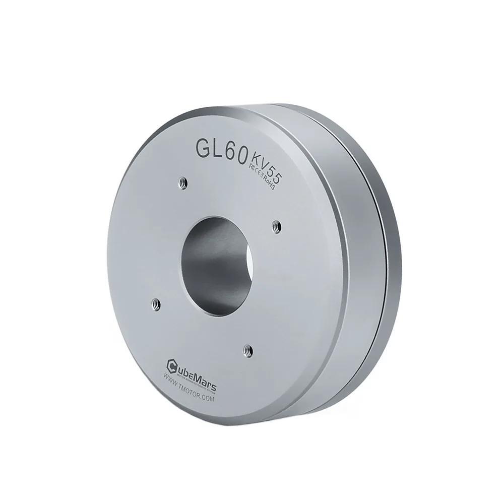 Фото Бесщеточный двигатель CubeMars GL60 Outrunner Gimbal с улучшенным электромагнитным дизайном и повышенным управлением и эффективностью №2