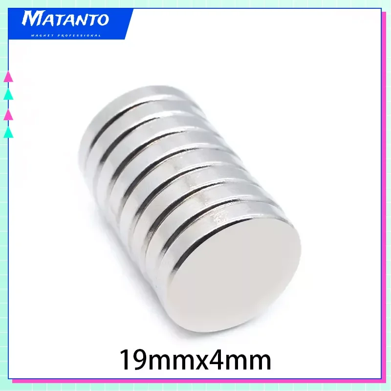 5/10/20 шт. неодимовые магниты 19x4 мм