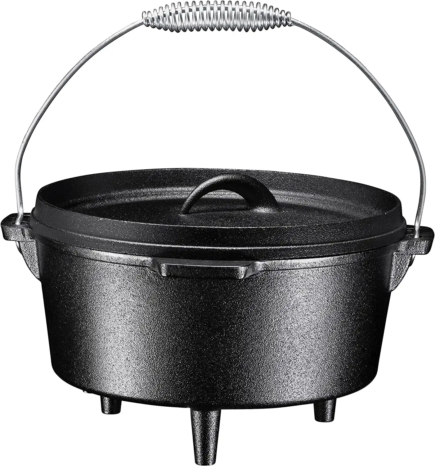 

| Cast Iron Pre-Seasoned 3 Legged Cast Iron Dutch Oven 45-Quart