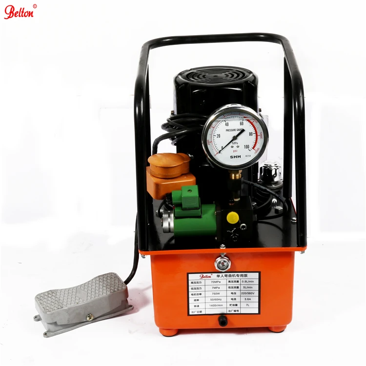 

ODETOOLS hydraulic ram pump machinery for sales Portable Power Pack Electric Hydraulic ram Pump hydraulic hand pump