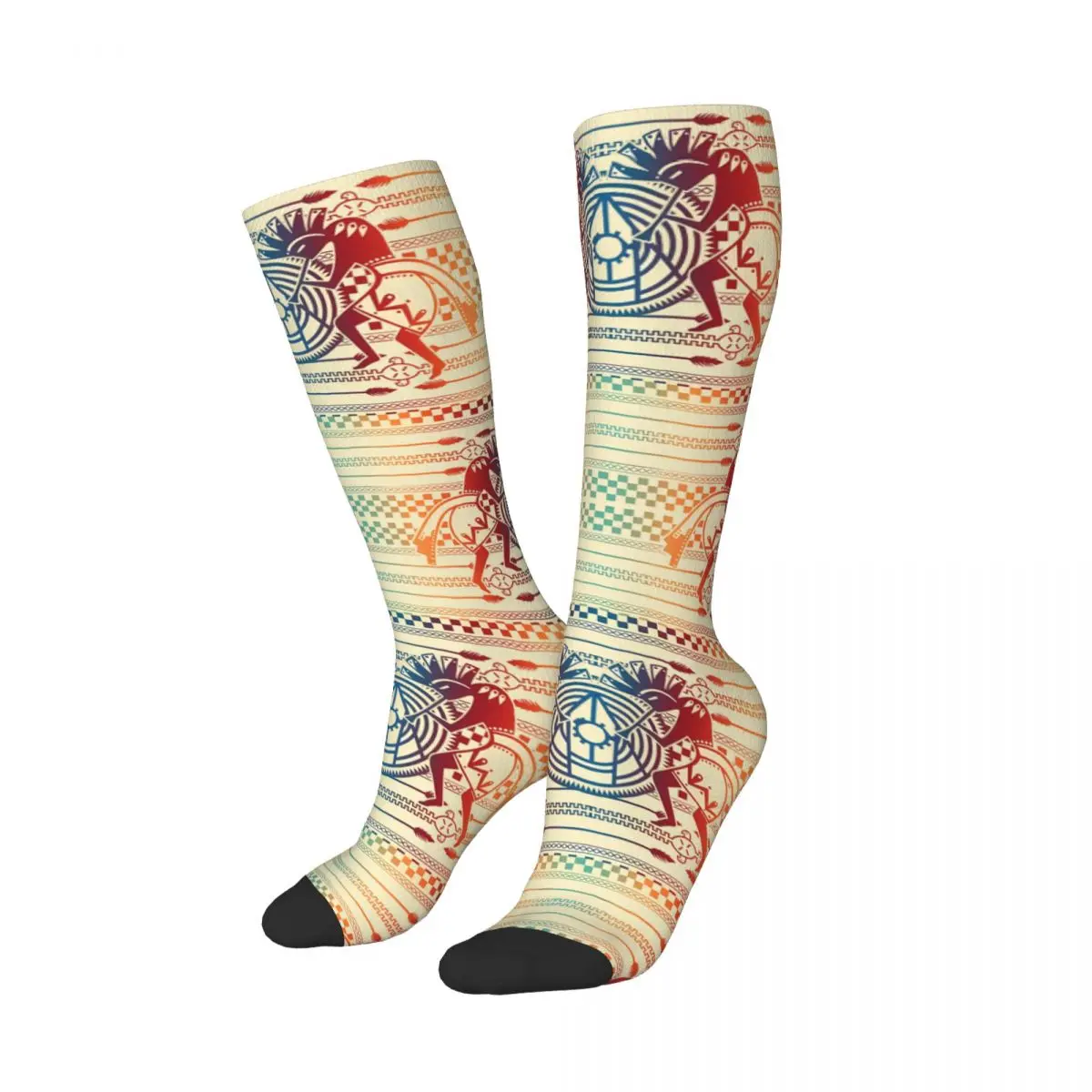 Kokopelli Hopi американские музыканты современные солнцезащитные гоночные крутые Мужские Женские носки для улицы Новинка Весна Лето Осень Зима чулки