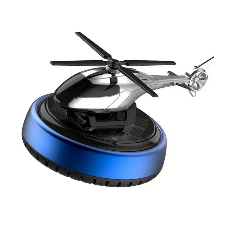 

Освежитель воздуха на солнечной батарее для вертолета, спиннинг на солнечной батарее, авиация, ароматерапия для автомобилей, автомобильный распылитель духов из сплава, украшения для