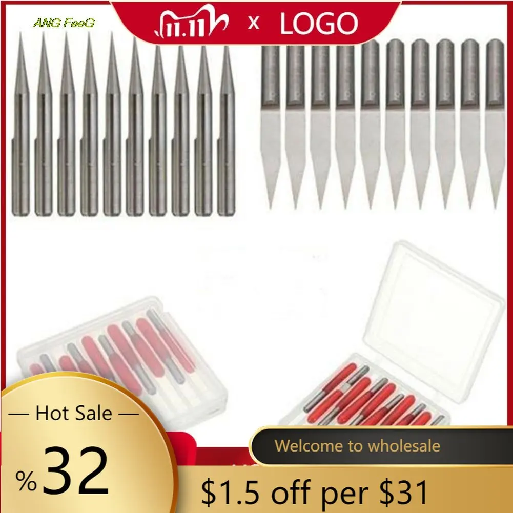 

0.2mm CNC Router Tool CNC Router Tool Cutting Engraving Bits Solid Carbide