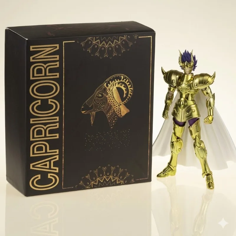 Фото В наличии: Коллекционная фигурка Saint Seiya ST Capricorn Shura Myth Cloth EX Gold Diecast Metal Armor, игрушка-подарок №1