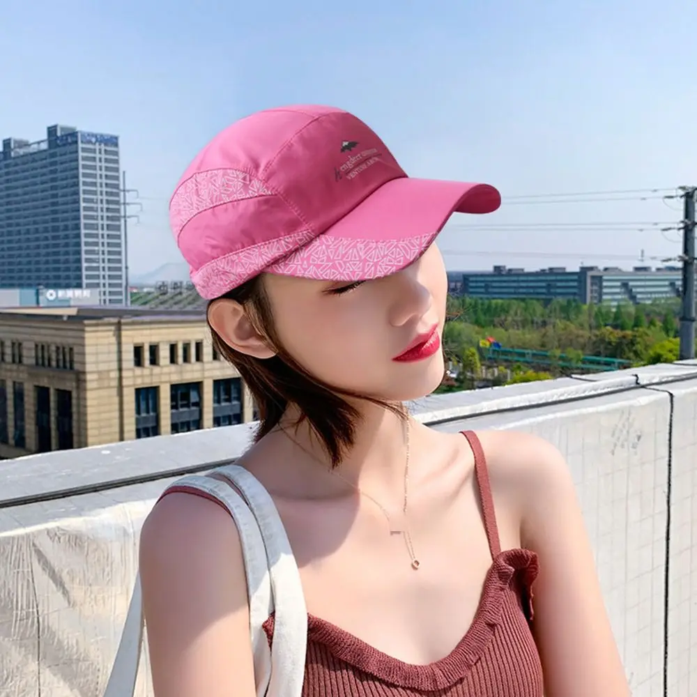 

Breathable Ultra-Thin Sunshade Quick-Drying For Men Sunscreen Snapback Hat Visors Cap Baseball Cap Korean Style Hat