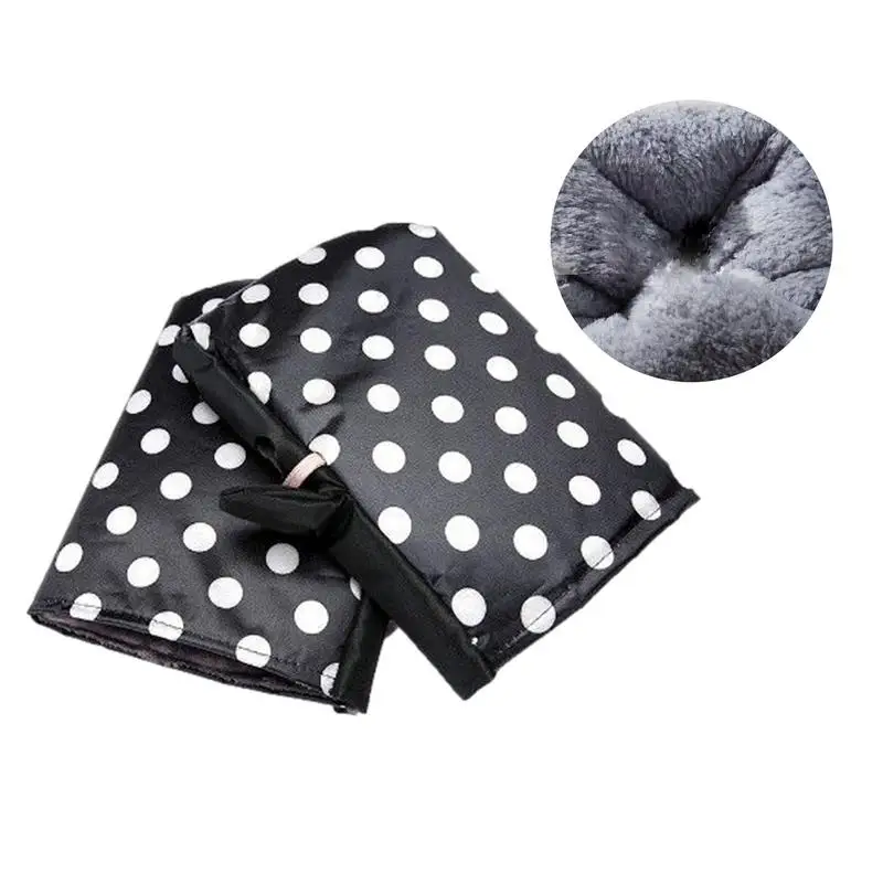 

Зимние перчатки на руль, термоподкладка, водонепроницаемые перчатки на руль, велосипедные аксессуары, толстые варежки на руль для мопедов и велосипедов