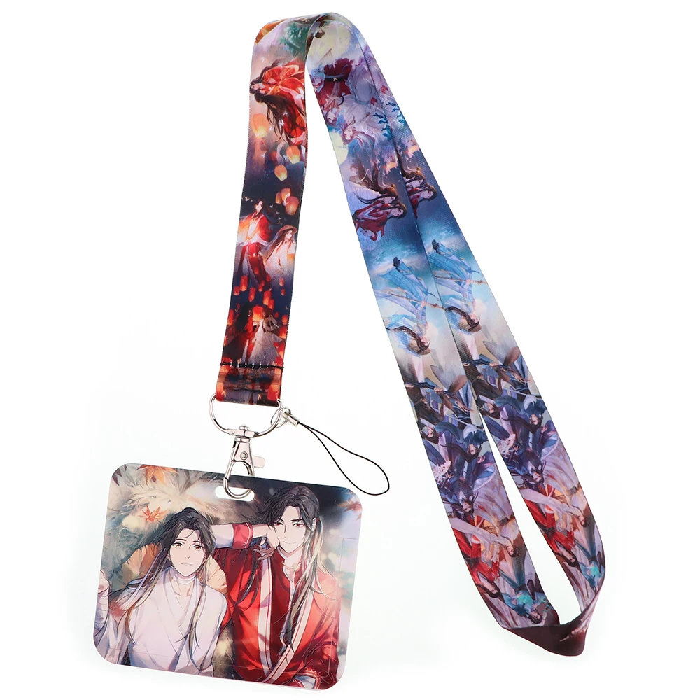 

CB1358 Tian Guan Ci Fu Keychain Lanyard Cute Phone Charm Cell Phone Neck Strap Lanyards for Key ID Badge Keycord Holder