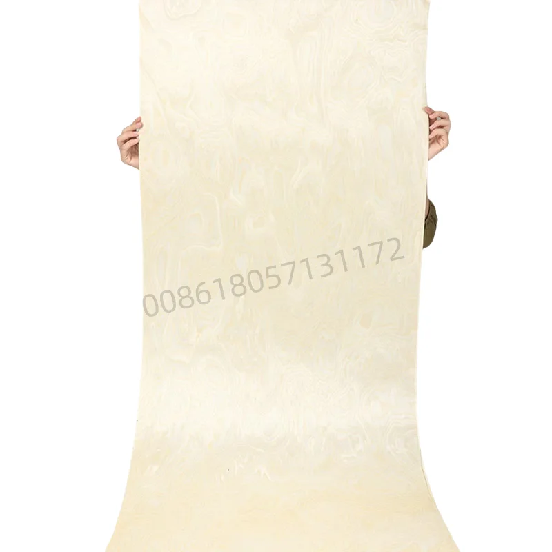 Восстановленный деревянный шпон с узором птичий глаз E.V. флисовая подложка