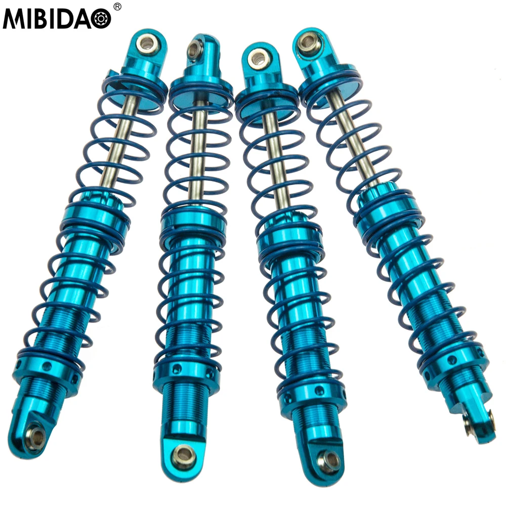 

Амортизатор MIBIDAO 70/80/90/100/110/120 мм, регулируемый масляный амортизатор для 1/10 Axial SCX10 90046 TRX4 D90 CC01, Радиоуправляемый гусеничный автомобиль