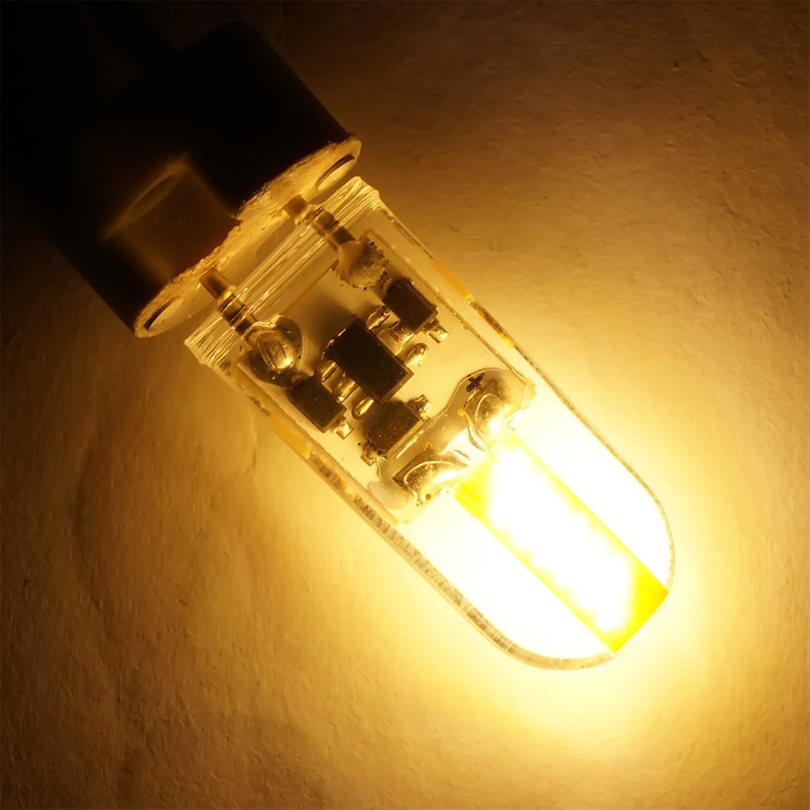 

GY6.35 LED Bulb 3W Equivalent To 30W Bi-pin Base Halogen Bulb AC/DC 12V Warm/Cool White Dimmable For Pendant Light Desk Light