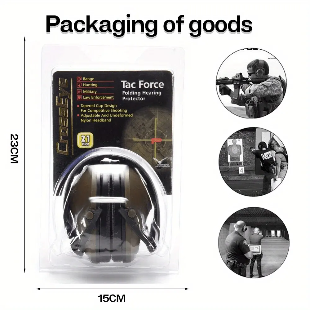 Тактические наушники с шумоподавлением