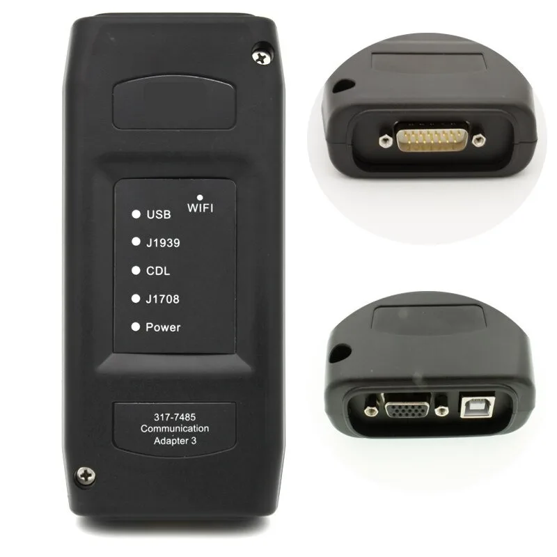 Оборудование диагностики неисправностей экскаватора детектора тележки CAT ET3 USB