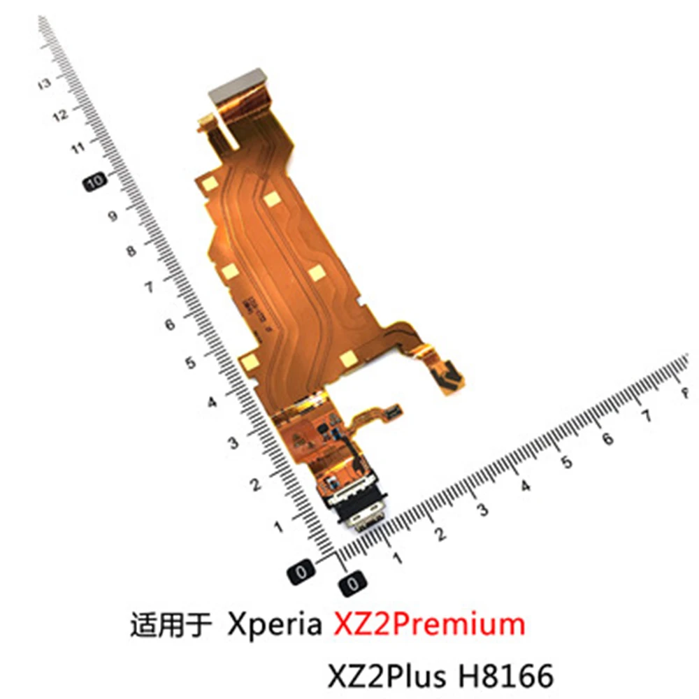 

Плата зарядного устройства USB-разъем для Sony Xperia XZ2 Premium H8116 H8166 SOV38 гибкий кабель зарядная док-станция