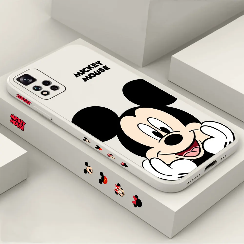 

Mickey Mouse Anime Phone Case Xiaomi Redmi Note 13 12 12T 11 11T 11R 11E Pro Plus 10 9 Pro Max 11S 10T 10S 9S Liquid Cover Cqoue