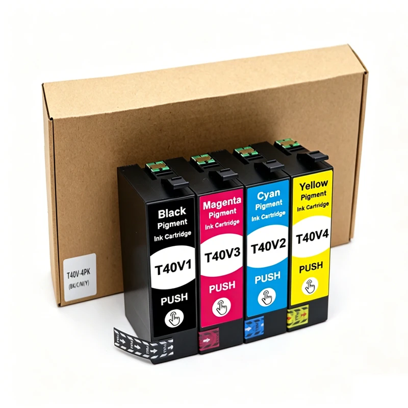 Фото Чернильный картридж 4 цвета T40V T40V1 T40V2 T40V4, совместимый с принтерами EPSON T5170 SC-T5170 SC-T5170M SC-T3170 SC-T3170M T2170 №2