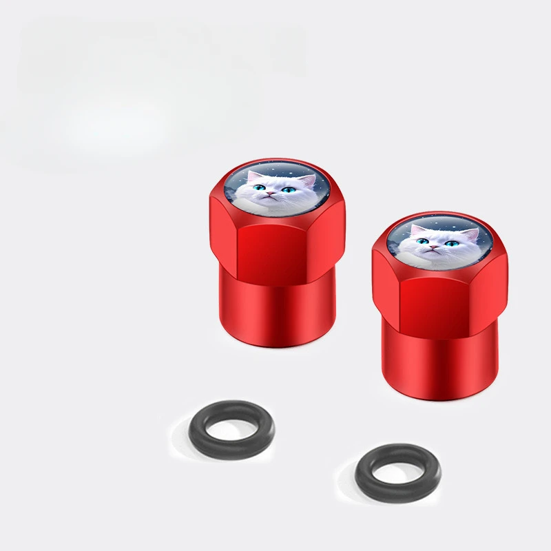 Колпачки клапанов автомобильных колес с мультяшным котом для CHERY ARRIZO 3 4 5 7 TIGGO 8 PLUS