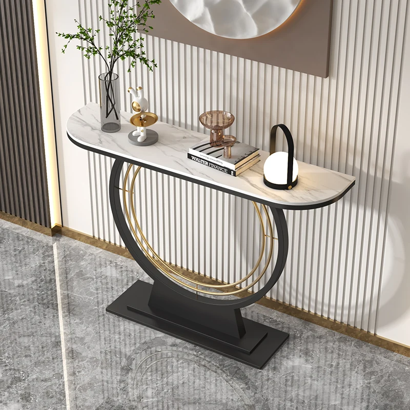 

Итальянская фотопанель из искусственного камня, полукруглый шкаф, современные минималистичные настенные столы, стол с боковым обзором