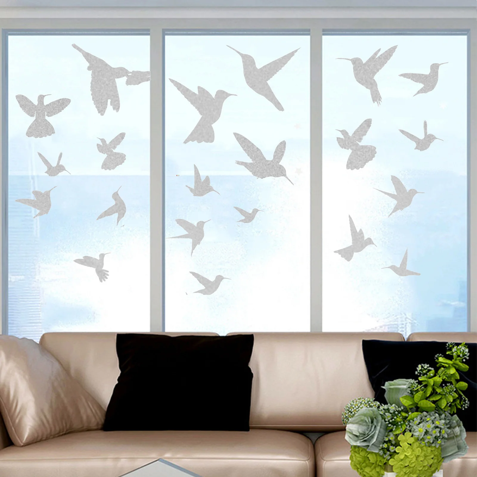 

Bird Window Strike Prevention Window Clings Anti Collision Bird Strikes Glass Alert Stickers Stop Birds Flying Into Windows