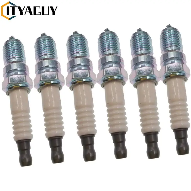 

6pieces/lot Iridium spark plugs L3Y4-18-110 ITR6F-13 FOR MAZDA 3 6 FIESTA FOCUS MONDEO VOLVO S40 V40 C30 with logo