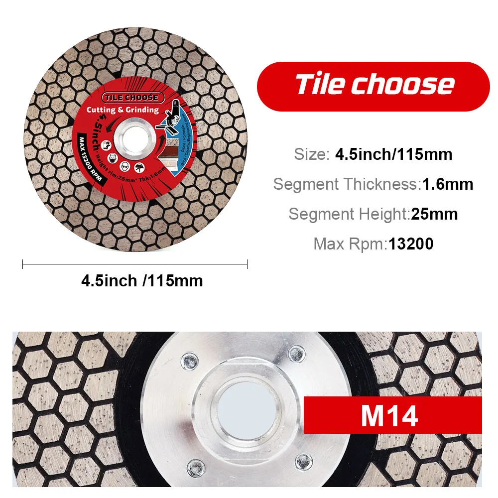

Casaverde Алмазный отрезной диск для плитки 115/125 мм