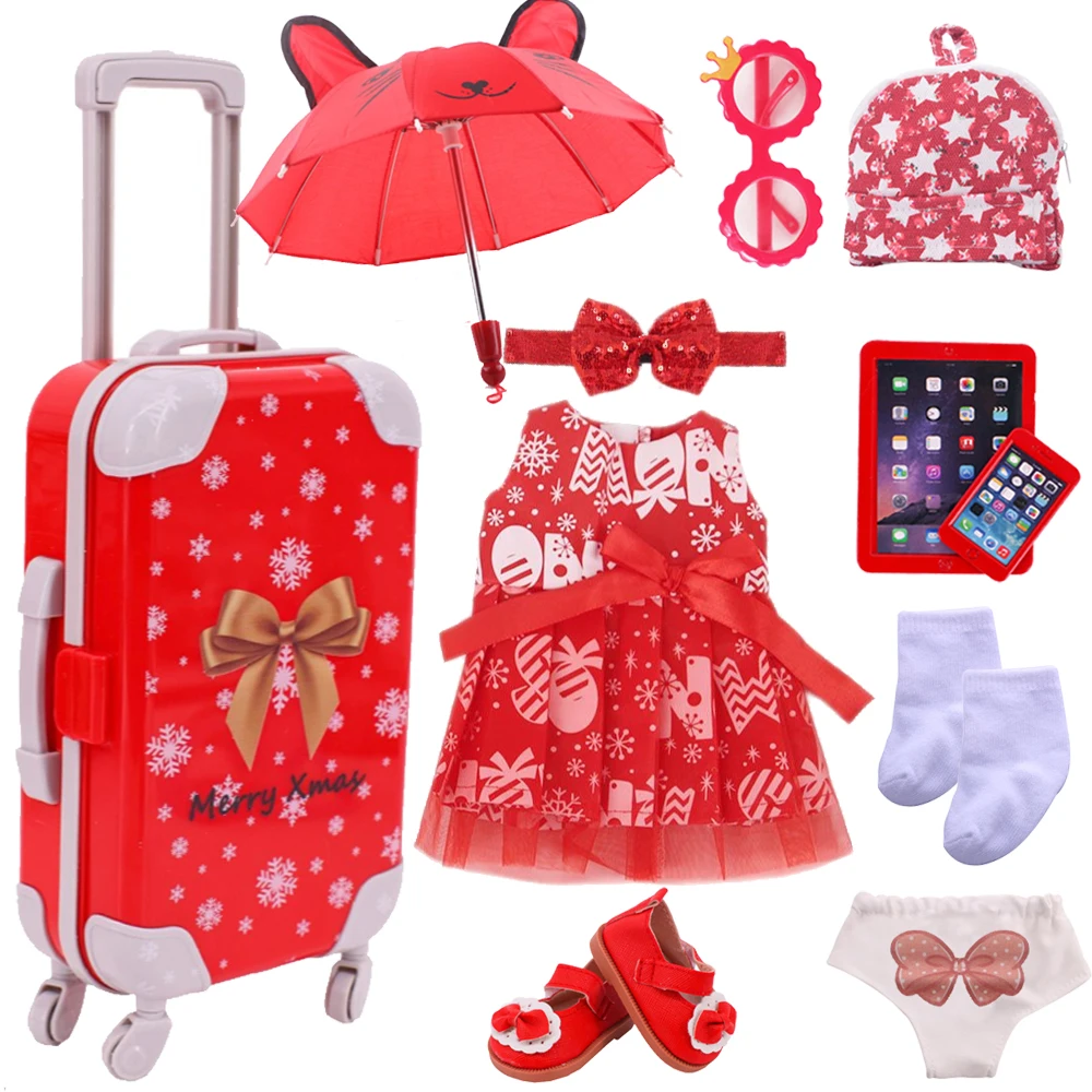 Кукла реборн красная Одежда для кукол обувь аксессуары подходит 18-дюймовых