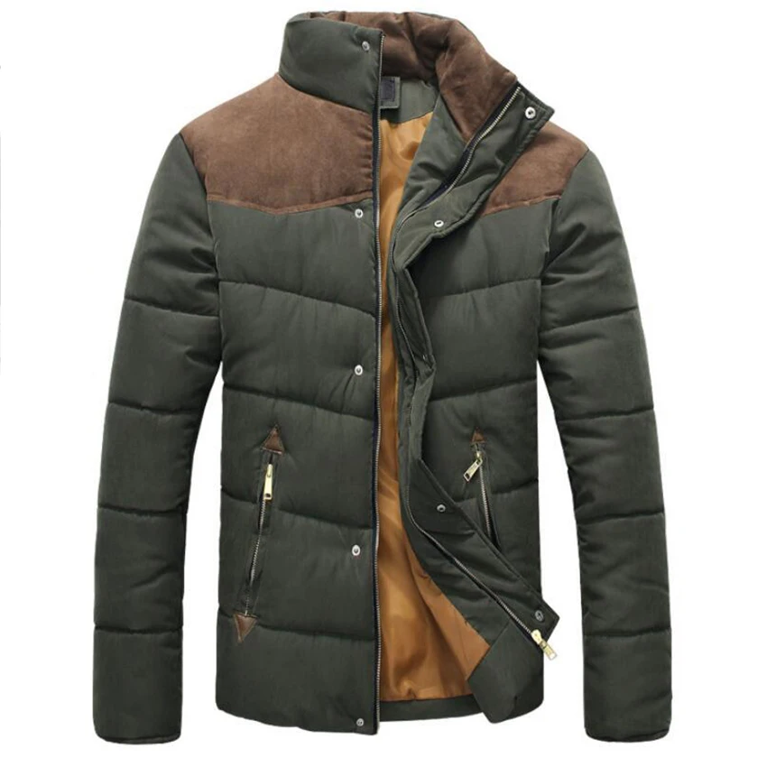 

Fashion Winter Coat Men Thick Warm Winter Jacket Father's Gift Men Warm Causal Parkas Coat Male Outwear Coat