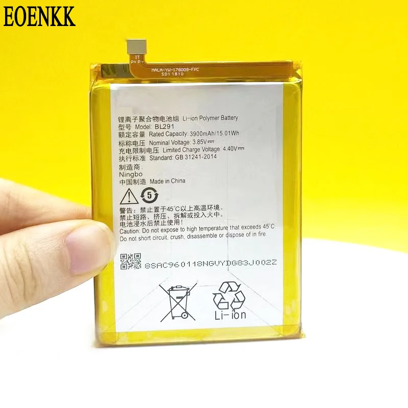 BL291 аккумулятор для Lenovo A5 L18021 L18011 оригинальная емкость Мобильный телефон батареи Bateria
